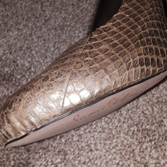 Sam Edelman "Evan" Heel - Zinc Snake  (9) - Picture 7 of 8